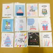 ღ【730】附信封生日卡片 生日賀卡 生日快樂 祝福卡片 生日祝福