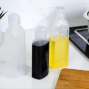 蜂蜜瓶 蜂蜜專用瓶 pp5 控制調味料罐 空瓶 擠壓油壺 塑膠家用廚房 噴油瓶 便攜擠醬瓶番茄沙拉醬蜂蜜擠壓瓶食品級