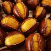 🌟年貨優選🌟即食板栗子開口熟現發板栗栗子新鮮原味帶殼散裝堅果休閒零食