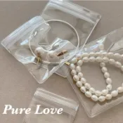 Pure Love樂芙 / 【PVC夾鍊袋】密封袋 首飾袋 首飾密封夾鍊袋 隔絕空氣 真空保存