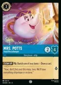 卡金帝國-迪士尼 LORCANA TCG 英文版 008-161 普通 Mrs.Potts-8