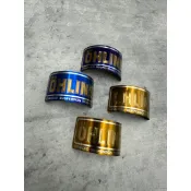 🥳阿德騎士部品 OHLINS TTX 貼片 前叉 鈦貼片 防水 正鈦 鈦片 大O 小O 歐老師 鈦牌