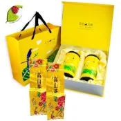 【龍源茶品】四季春嫩芽香尖高山茶葉禮盒2罐組（150g×2罐）