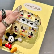 【熱銷免運】卡通可愛米奇適用airpodspro2蘋果無綫藍牙耳機殻airpods3新款1/2 蘋果耳機保護套 防摔耳機