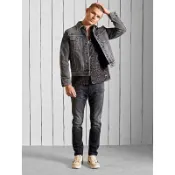 SUPER DRY Denim jacket經典刷色牛仔外套
