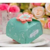 佳昕婚品館💝 歐式喜糖盒(四色) 送客禮~第2次進場包裝盒~糖果盒~婚禮小物~結婚用品