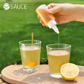 隔日到貨2入裝SP SAUCE尖嘴軟管擠壓式分装瓶 旅行攜帶式護理液瓶子 分裝攜帶醬料瓶 擠壓瓶