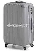 【 補貨中缺貨葳爾登】20吋Travelhouse輕硬殼旅行箱防刮登機箱防水拉桿行李箱超時尚旅行家20吋6036銀色