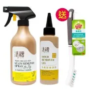 【清檜】水垢鏽斑去污清潔劑500ml+抗菌除黴凝膠120ml《送3M 百利隙縫刷》Hinoki Life