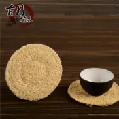 協貿國際日用品生活館 養壺墊吸水絲瓜墊隔熱日本茶道茶杯墊紫砂壺墊杯托手工天然絲瓜絡
