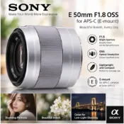 Sony E 50mm F1.8 OSS 定焦鏡頭（僅限 APS-C 片幅）