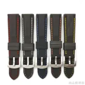 【尚品】18mm 20mm 22m 24mm 26mm通用平頭錶帶 車險硅膠錶帶 運動防水錶帶 適用於三星華爲智能手錶