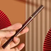 💕台灣出貨💕香菸濾嘴17cm加長煙嘴粗中細煙三用黑紫檀實木煙嘴循環可清洗過濾器男士