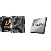 (店+)【AMD 超微】〈自MO價〉R5 5600X MPK+技嘉 A520M H ARGB D4 MATX主機板