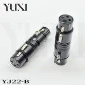 (店+)高級 專業用 音響轉接頭 XLR公對公 XLR母對母 卡農XLR轉換頭 RCA 6.5mm 6.3mm TRS