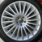 BENZ MAYBACH 原廠19吋前後配鋁圈含胎 賓士 W140 W221 W222 W211 w212 W213