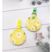 花喵桑手作拼布平安符套香火袋（圓形）