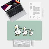 【PChome 24h購物】鴨子 Duck 不想上班 大尺寸 電競滑鼠墊 餐墊 辦公桌墊 R99N