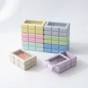 zhen品百貨⭐原創拼豆鏟收納盒2.6mm馬卡龍色系巧克力絲滑不卡豆豆鏟拼豆工具