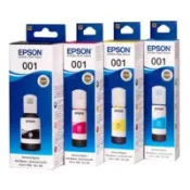 【百利市購物中心】【EPSON】T03Y 1黑3彩一組墨水瓶