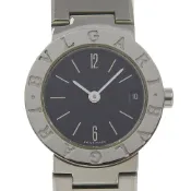 【DOKODEMO】二手寶BVLGARI)寶格麗 (Bvlgari) 手錶 BB23SS 不鏽鋼石英模擬顯示黑色錶盤寶格麗 (Bvlgari) 女士手錶