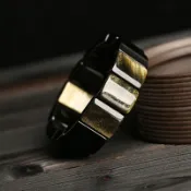 思樂小舖 金曜石手鍊 金曜石手排 黑色水晶手牌 金曜石手珠 黑曜石手排 金運石手鍊 轉運招財 銀耀石手鍊情侶款手串 冰種彩虹眼手鏈