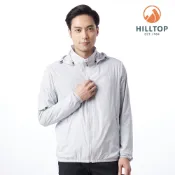 【Hilltop山頂鳥】男款超防潑輕量外套-灰 PS02XMC0ECK0