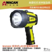 哈家人油shop WAGAN 防水 LED手電筒 WR600 手持式 IP68 600流明 充電式 探照燈 戶外燈 打獵 燈山 哈家人