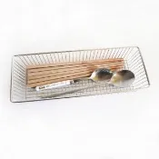 【Stainless Steel& Sweet Home 不鏽佳居】304不鏽鋼筷子餐具瀝水架 筷子籠 餐具瀝水