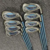 新款XXIO MP1300高爾夫球桿女用鐵桿組56789PAS 碳桿L級藍色桿身-不含運費X6gj