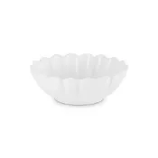 (店+)【Le Creuset】花瓣系列 雛菊花瓣碗 餐碗 湯碗 碗公 13cm 棉花白