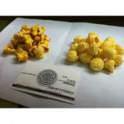 （烘焙廚房）3公斤蘑菇球型圓型蝴蝶開花玉米粒/爆米花用/蝴蝶玉米爆米花糖原料紙盒焦糖黃金酥油蘑菇球爆米花玉米粒進口玉米粒