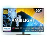 家電生活館 65OLED809【Philips 飛利浦】 65型 4K OLED 智慧聯網顯示器 (含基本安裝)