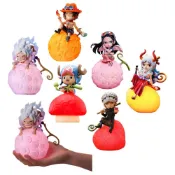 (店+)【ONE PIECE 航海王】海賊王 惡魔果實 魯夫 床頭 小夜燈 燈 燈光 解壓 手辦 公仔 拍拍燈 兒童夜燈  臥室裝飾 送禮 生日 禮物 交換