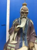 石灣陶~太上老君,梁志標