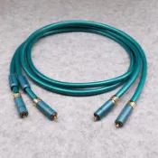 愛迪聲  Edison audio 純銅+銀芯 RCA 訊號線  1對2條