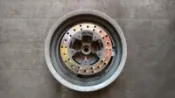 二手良品光陽雷霆150原廠後碟煞鋁圈12吋(請勿直接下標)
