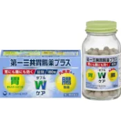 【DOKODEMO】第一三共健康護理 【第2類醫藥品】第一三共胃腸薬加強片 180片