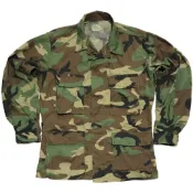 美軍公發 BDU 叢林迷彩服 Woodland 全新