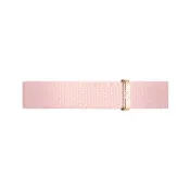 【Daniel Wellington】DW 錶帶 Quadro Coral 10mm粉珊瑚織紋錶帶(DW00200313)