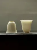 全球選品1館 生活百貨 仿宋杏白品茗杯薄胎聞香杯功夫茶具手工茶杯家用主人杯定 製個人