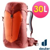 【德國 Deuter】健行登山背包-網架式 30L AC LITE/自行車背包 休閒背包_辣椒紅_3421024