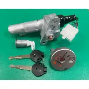 台灣製造 精工鎖頭 三陽 A7A Mio50/100 新高手125 4線5插 引擎開關 R1 100 全組鎖頭 含磁石蓋