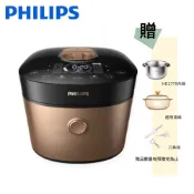 簡單生活館 送好禮 飛利浦PHILIPS 雙重脈衝智慧萬用鍋 金小萬 HD2195