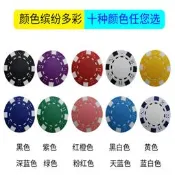 [滿300出貨]無面值籌碼牌子無數字空白籌碼幣德撲棋牌室打麻將澳門水晶幣碼子