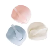 (店+)【蕉蕉購物】嘿豬豬頭頭 飯碗 附湯匙《大》可微波 可烤箱 可愛造型 烤碗 飯碗 湯匙 焗烤碗 環保餐具