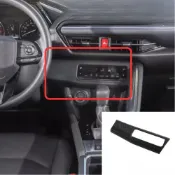 (店+)適用於YARIS Cross 空調按鈕維紋路飾板 Toyota 水轉印 卡夢內裝 改裝 防刮