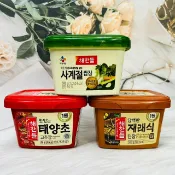 日韓小潼 韓國 CJ 韓式味噌醬 韓式豆瓣醬 韓式辣椒醬 韓式調味料 韓式沾醬 沙拉醬 芝麻醬 多款供選｜全店$299 全家取貨免運｜滿額折500｜APP下單最高賺19%點數⚡