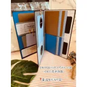 [La Be]手工小書 二頁式咖紫系 手作卡片 機關卡片 生日卡片 求婚卡片 情人節卡片 母親節卡片 萬用卡片 聖誕卡片