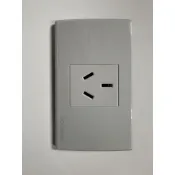 台灣現貨 大陸規格 國際電工 118型 16A 插座含面板 台灣面板可用 冷氣 吃重電 用16A ，一般買10A就可以